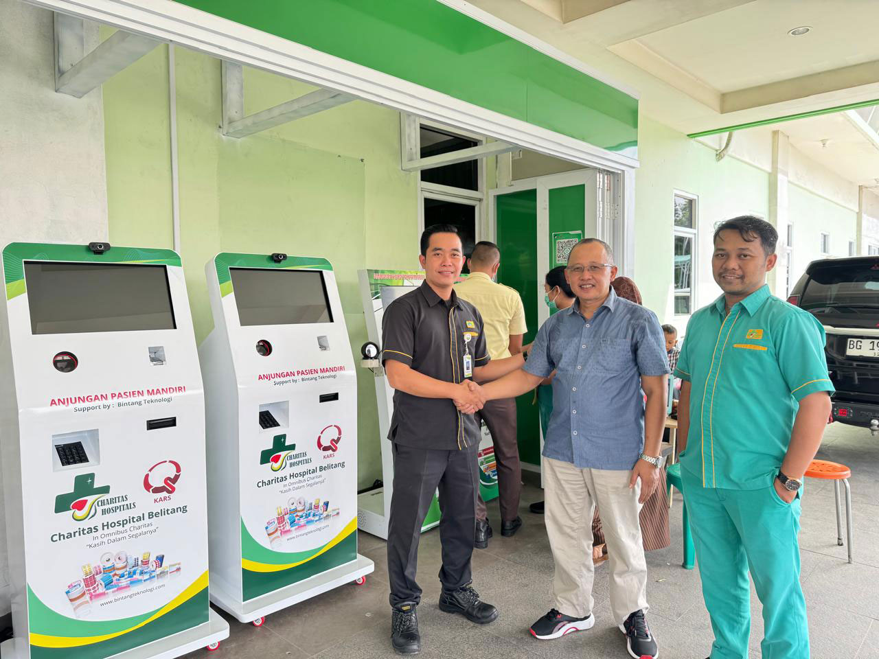 Serah Terima APM RS Charitas Belitang